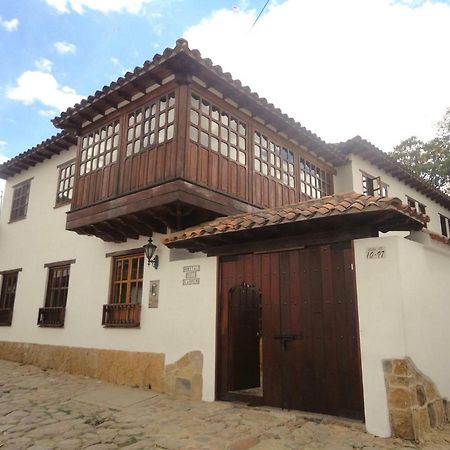 Hostal Del Carmen Villa de Leyva Eksteriør bilde