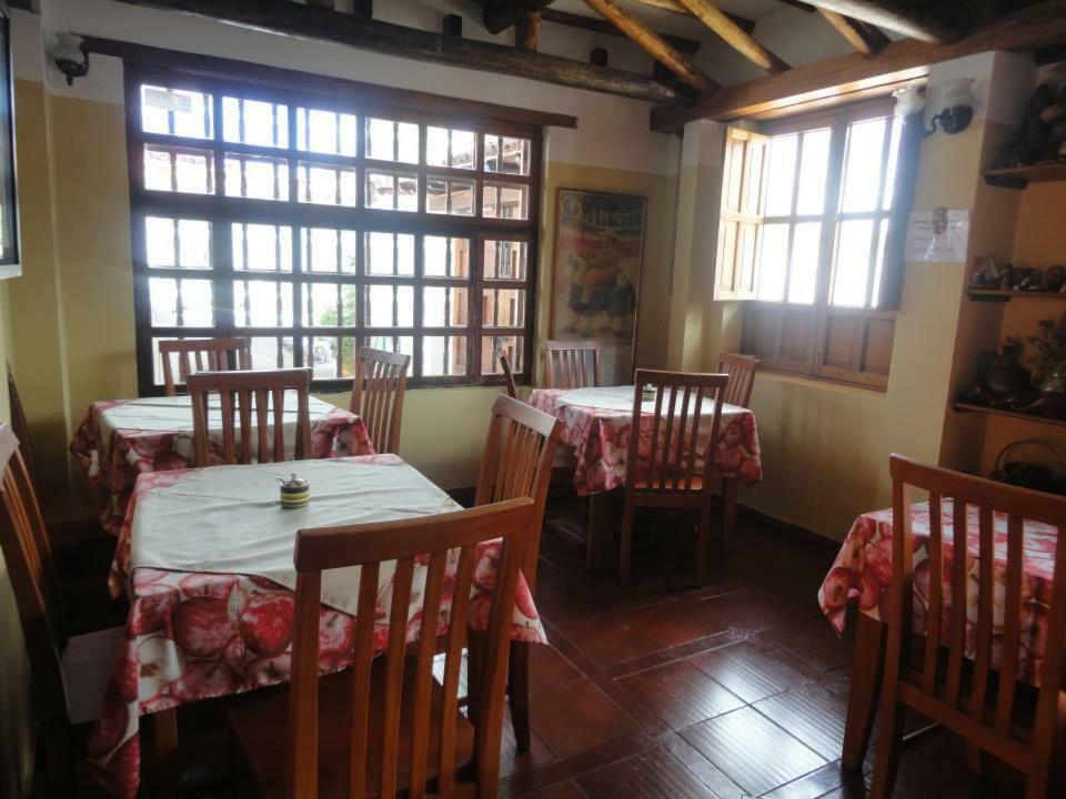 Hostal Del Carmen Villa de Leyva Eksteriør bilde